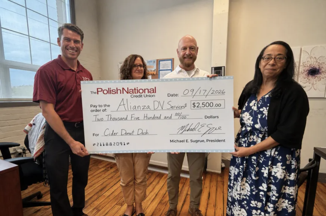 Polish National Credit Union Supports Alianza’s First Annual Cider Donut Dash - Polish National Credit Union